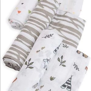 Little Unicorn Swaddle Set of 3
